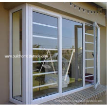 Security Burglar Proof Double Glass Aluminium Windows with Best Price